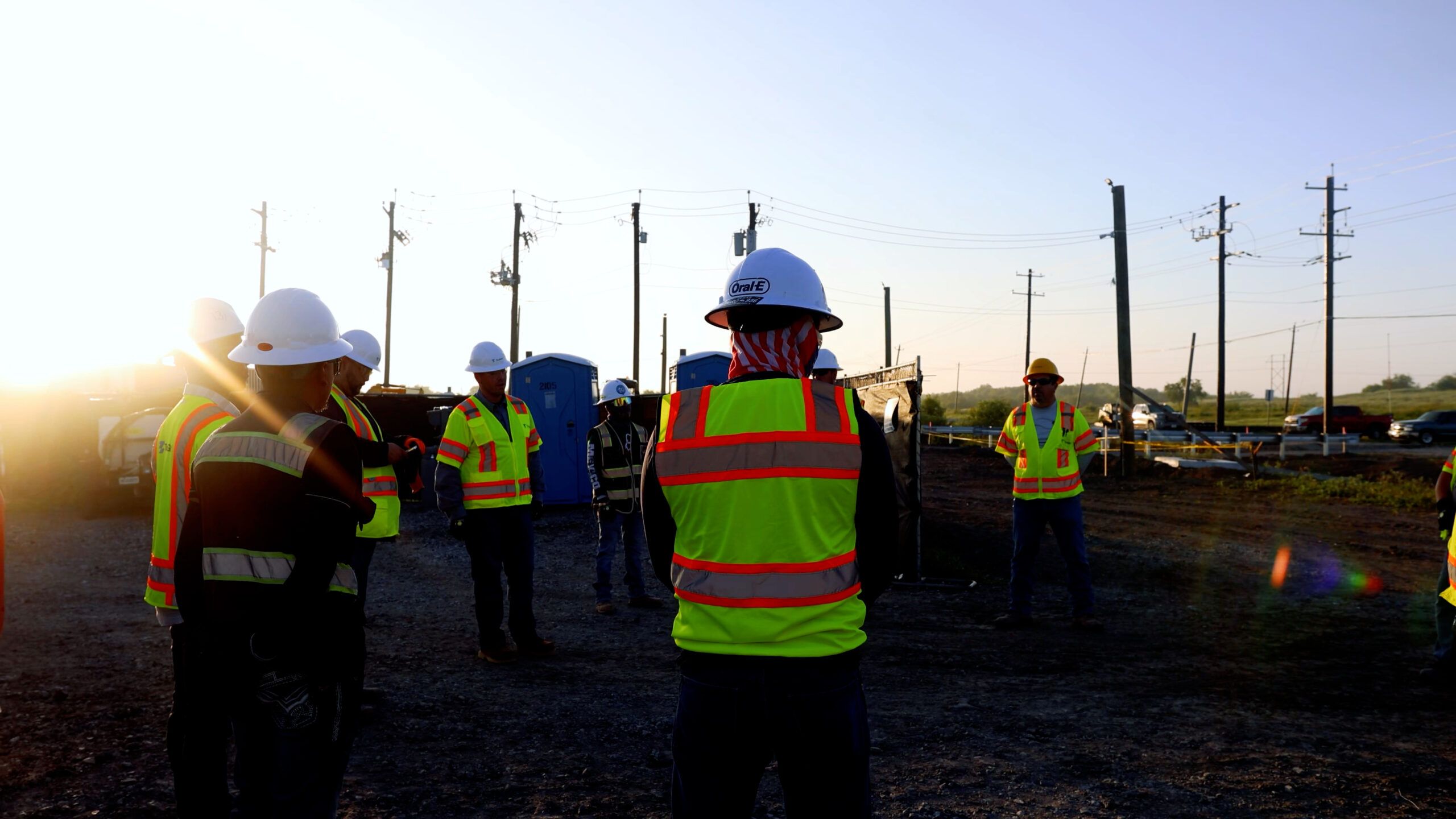 TruGrid, Safety, morning meeting, stretch & flex, BESS, energy storage, solar, EPC
