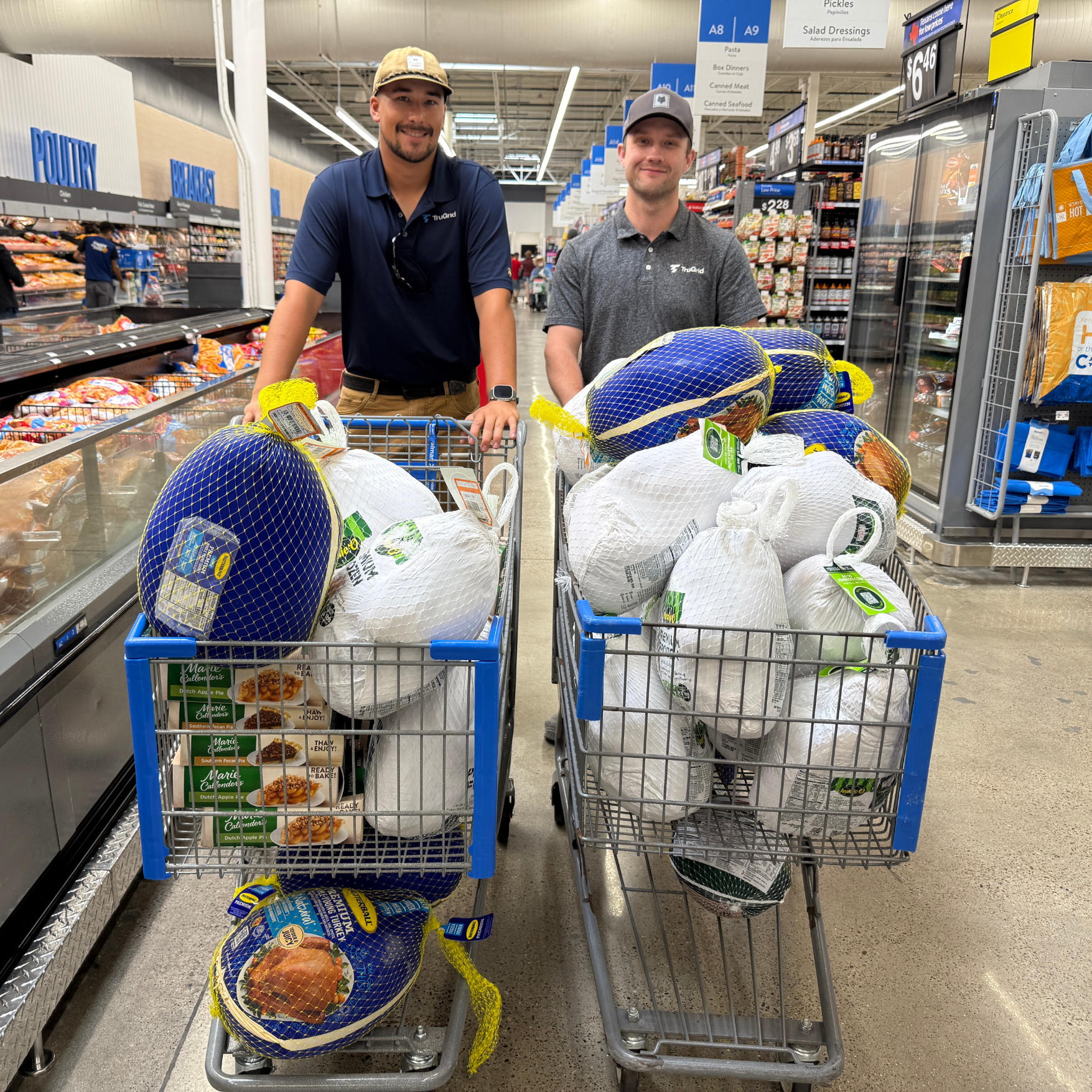 Dozens Of Thanksgiving Meals Trugrid Gives Back
