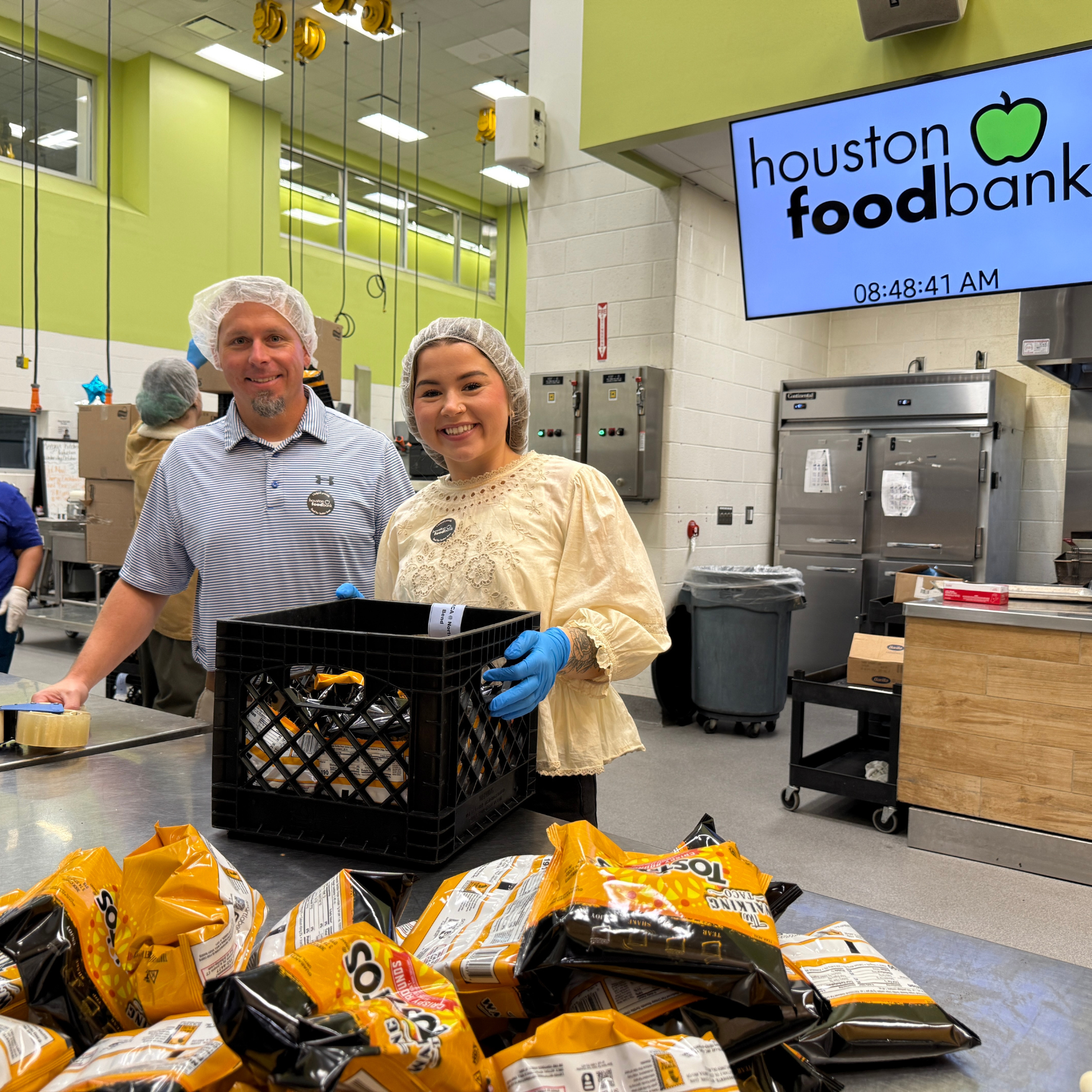 TruGrid gives back at Houston Food Bank